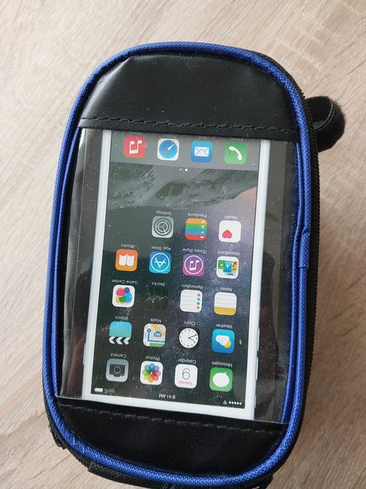 Sakwa rowerowa przednia pokrowiec na telefon. nowa nie używana