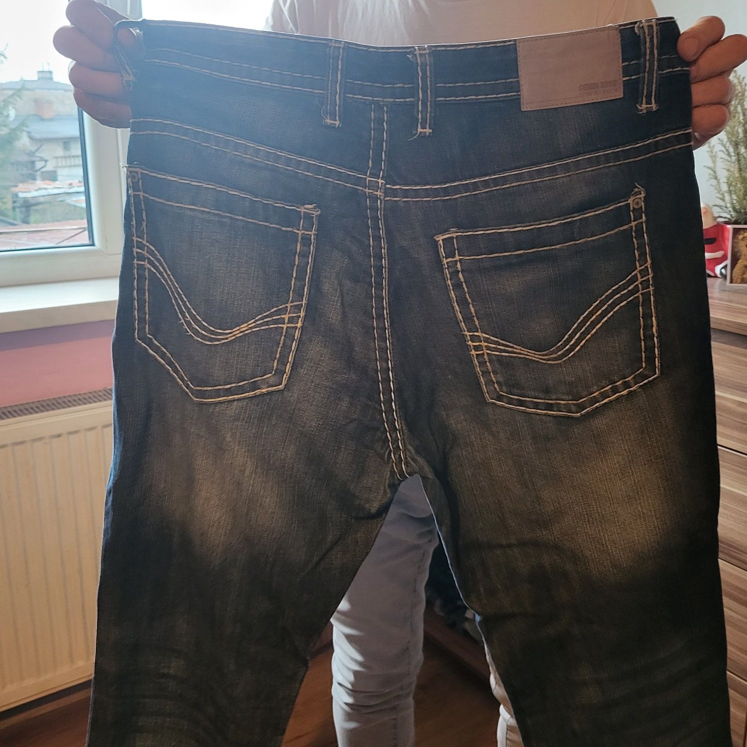 Spodnie meskie Denim Xl