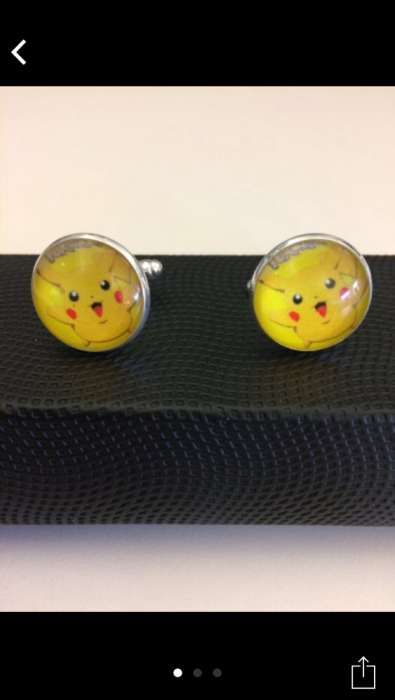 Botões de punho Cufflinks Banda Desenhada NOVOS