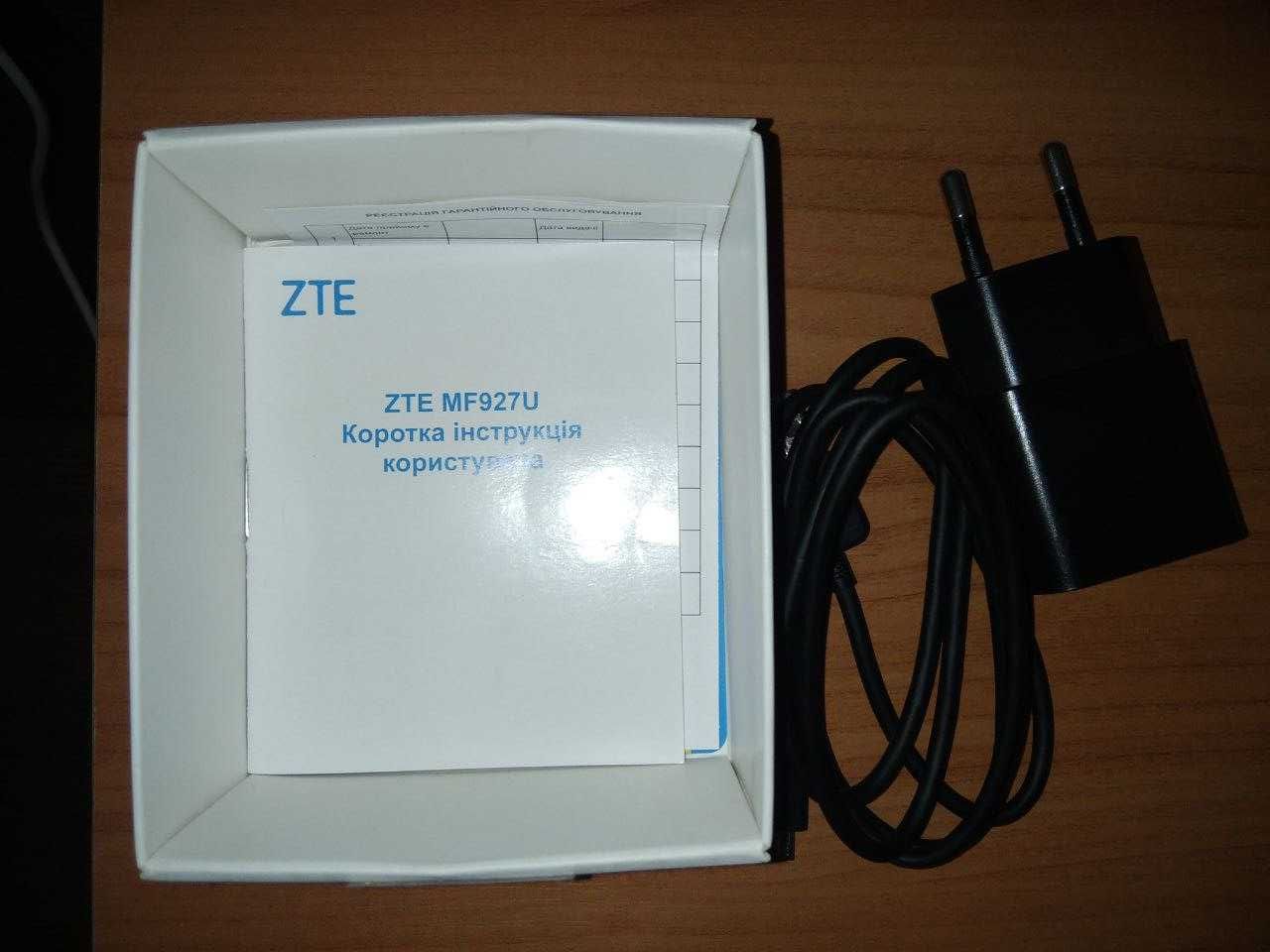 Мобільний роутер маршрутизатор ZTE MF927U 4G Black