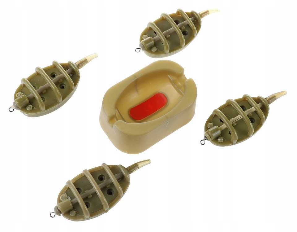 Zestaw koszyków 30g+40g+50g+60g oraz foremka do Method Feeder R310175