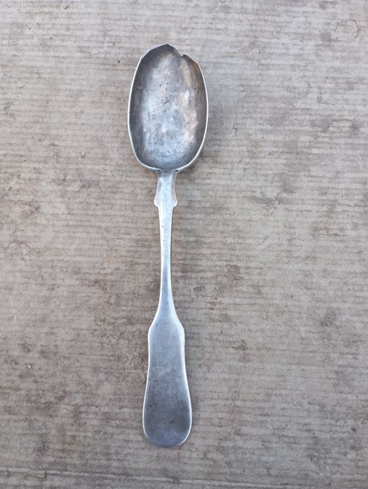 Ложка серебро 84 проба старинная