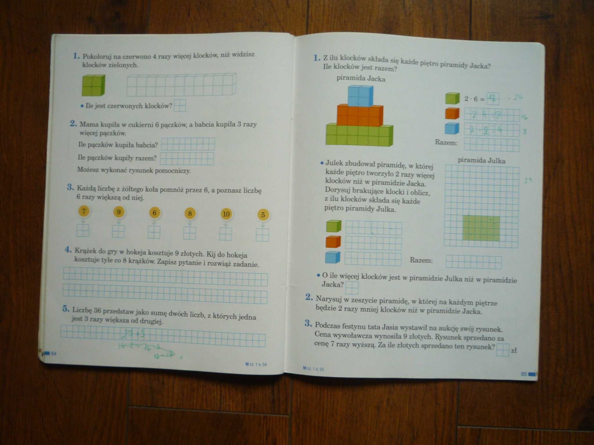 Elementarz odkrywców 3 Ćwiczenia Matematyka klasa 3 cz. 1 Jak Nowe