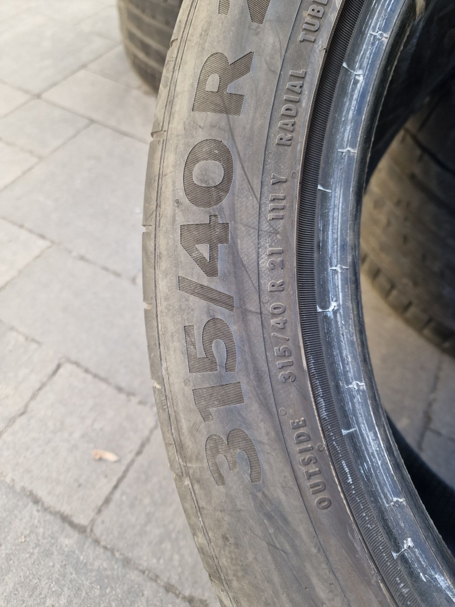 Пара летних шин 315/40 R21 Continental Premium 6