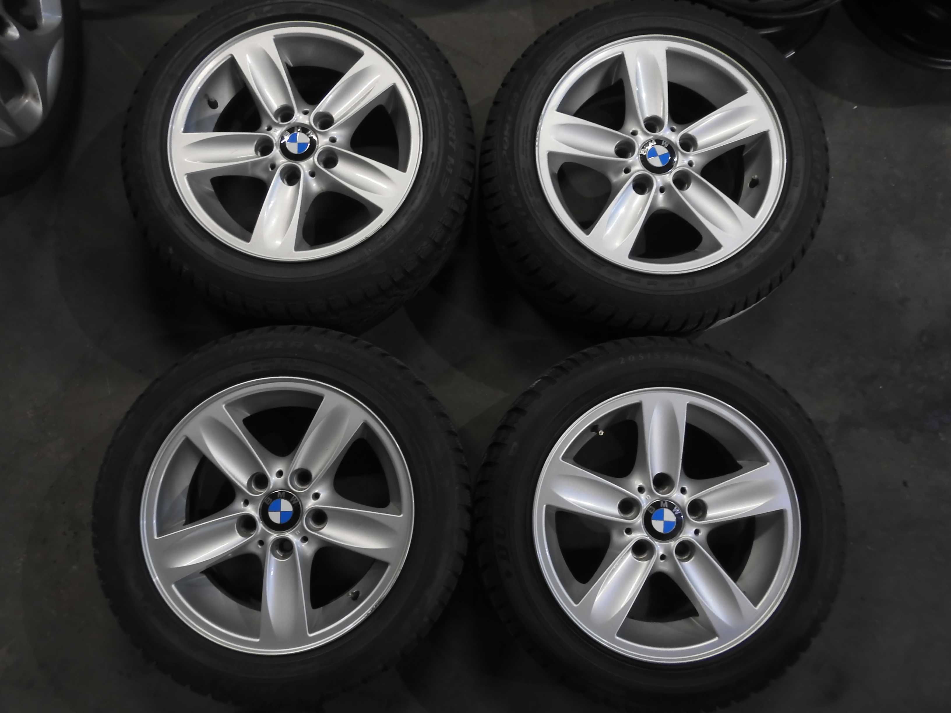 4x Alufelgi 16'' 5x120 7J ET44 BMW Oryginał stan BDB