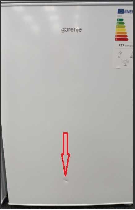 Lodówka GORENJE RB492PW 84,5cm Biała