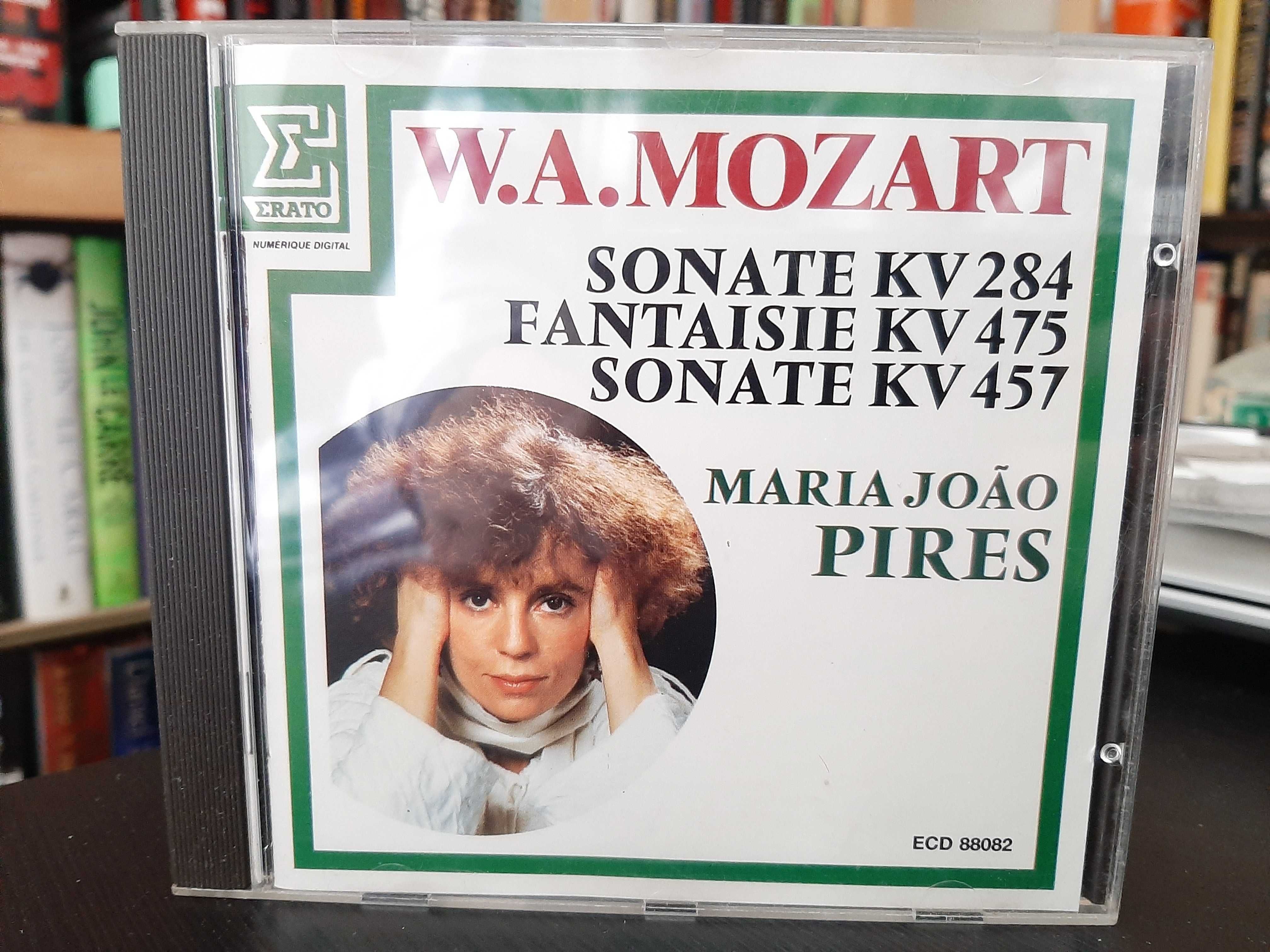 Mozart – Sonates KV 284, 457 + Fantaisie KV 475 – Maria-João Pires