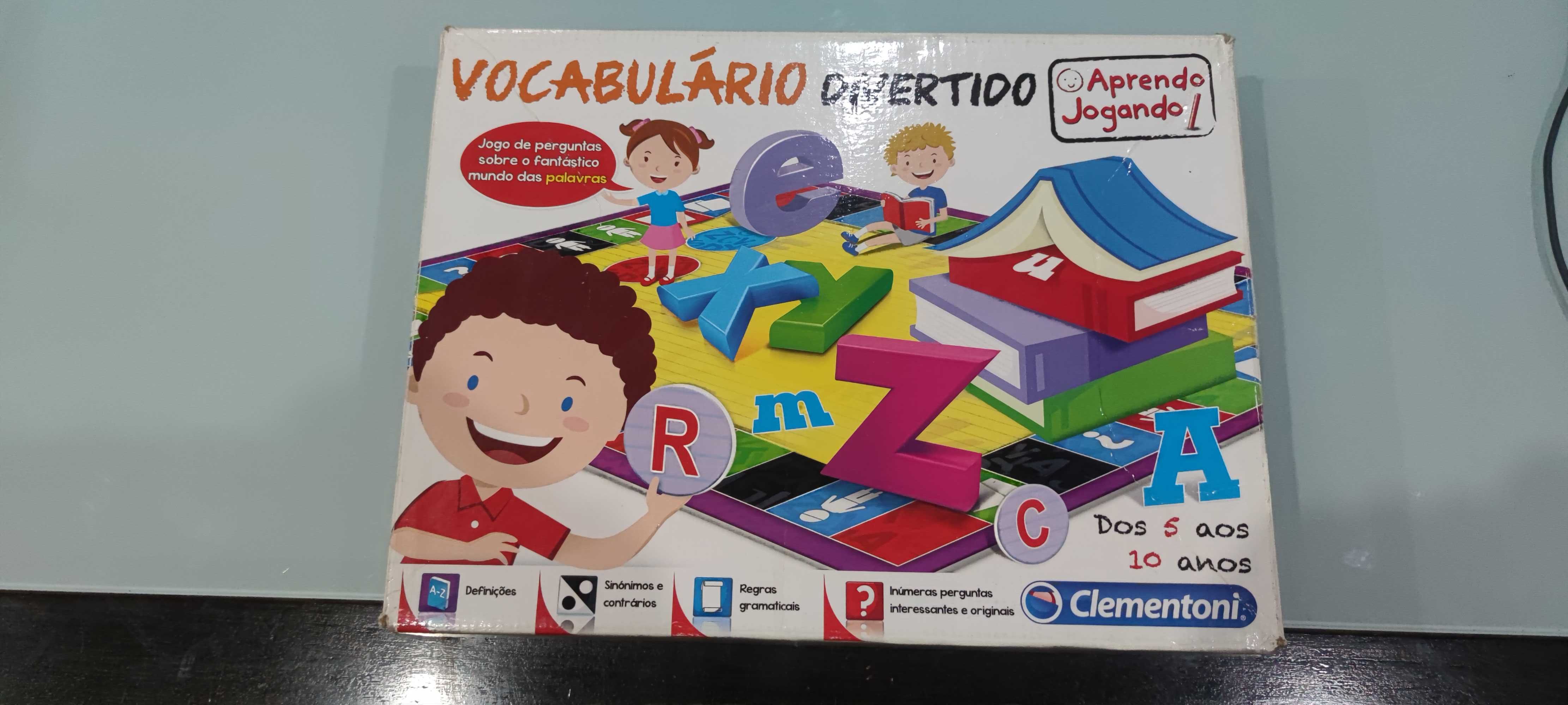 Vocabulário divertido Clementoni dos 5 anos 10 anos