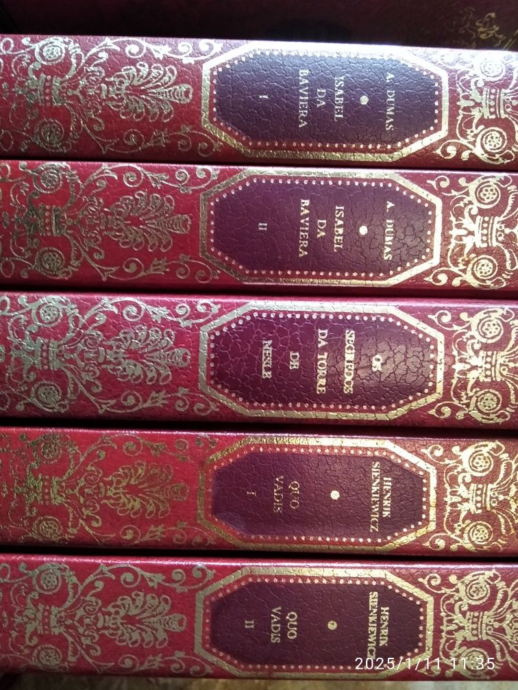 Coleção (27) livros Os grandes romances histórico