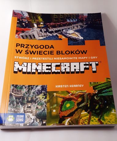 Przygoda w Świecie Bloków Książka Minecraft