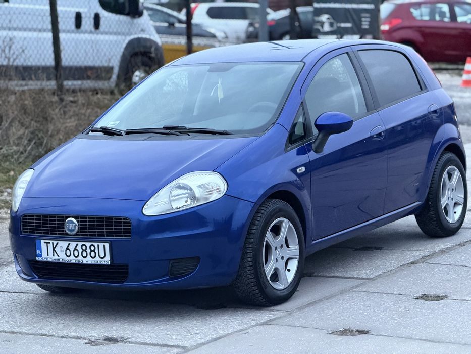 Fiat Grande Punto 1.4 Benzyna 95KM / 6 Biegów / Alufelgi Świeże opony