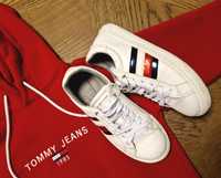 Sneakersy trampki skórzane Tommy Hilfiger logowane oryginalne rozmiar