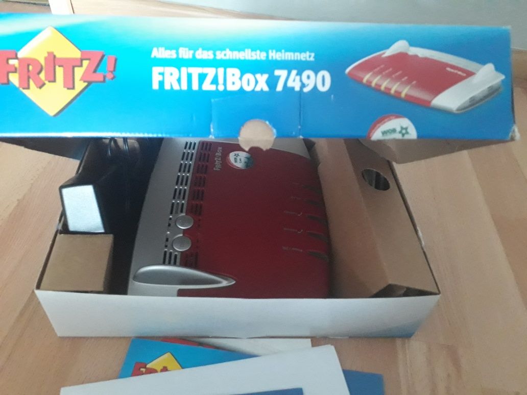 Router Fritz!Box 7490.w pudełku (kompletny).