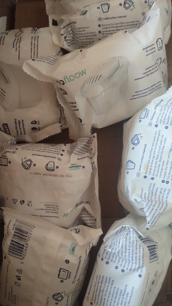 Wkłady filtrijace do aquaphor maxforr 7 sztuk