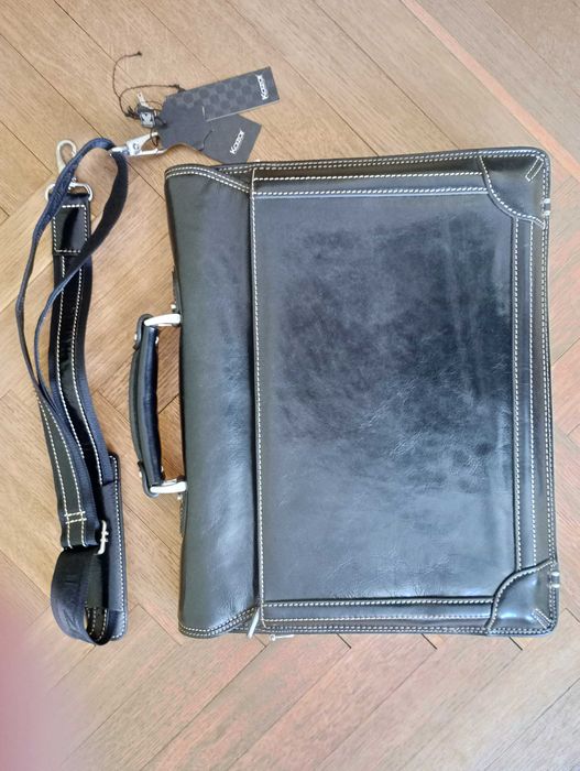 KAZAR _ torba, aktówka, męska, skórzana