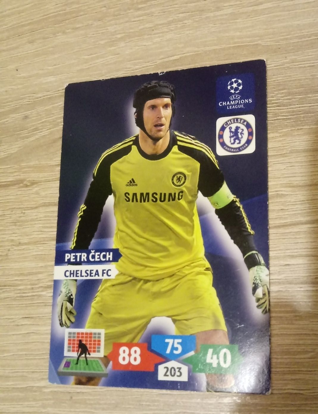 Karta piłkarska Petr Cech Chelsea 2013/14