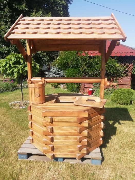 Studnia ogrodowa obudowa kręgu