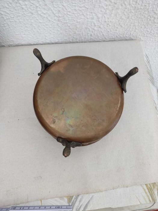 vaso em cobre antigo