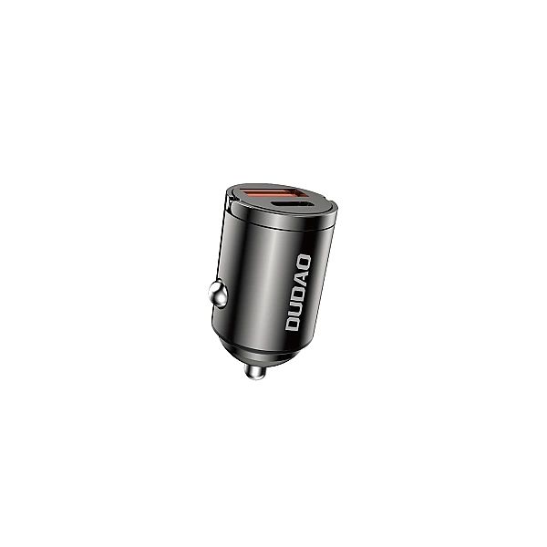 Mini ładowarka samochodowa Dudao R3MAX 48W QC PD - czarna
