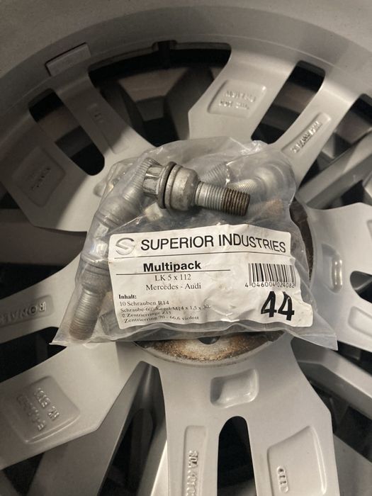 Koła 18” Audi Q5 Q7  5x112 E-8,0Jx18H2 ET39 235/60R18 Michelin 6mm