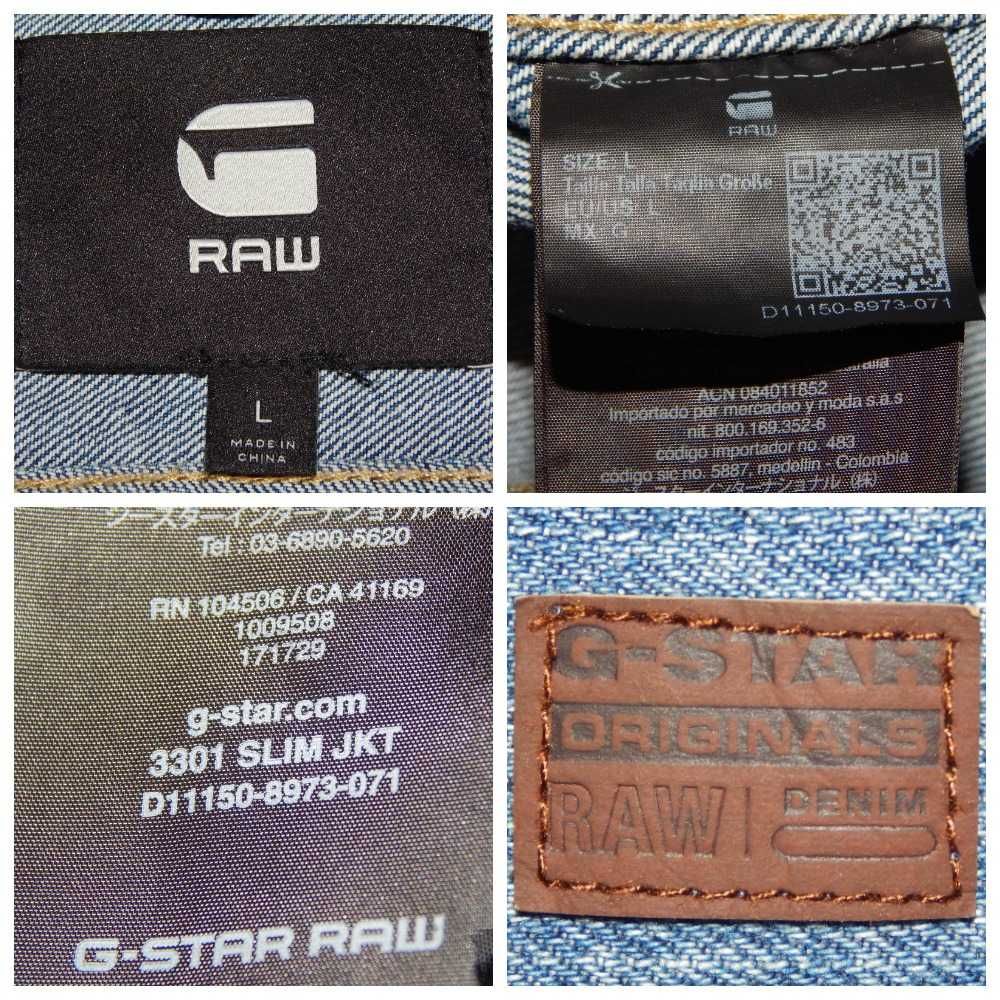 Джинсовая куртка G Star Raw 3301 Slim JKT