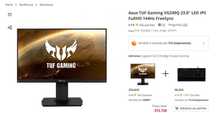 Asus TUF Gaming VG249Q 23.8" LED IPS FullHD 144Hz FreeSync