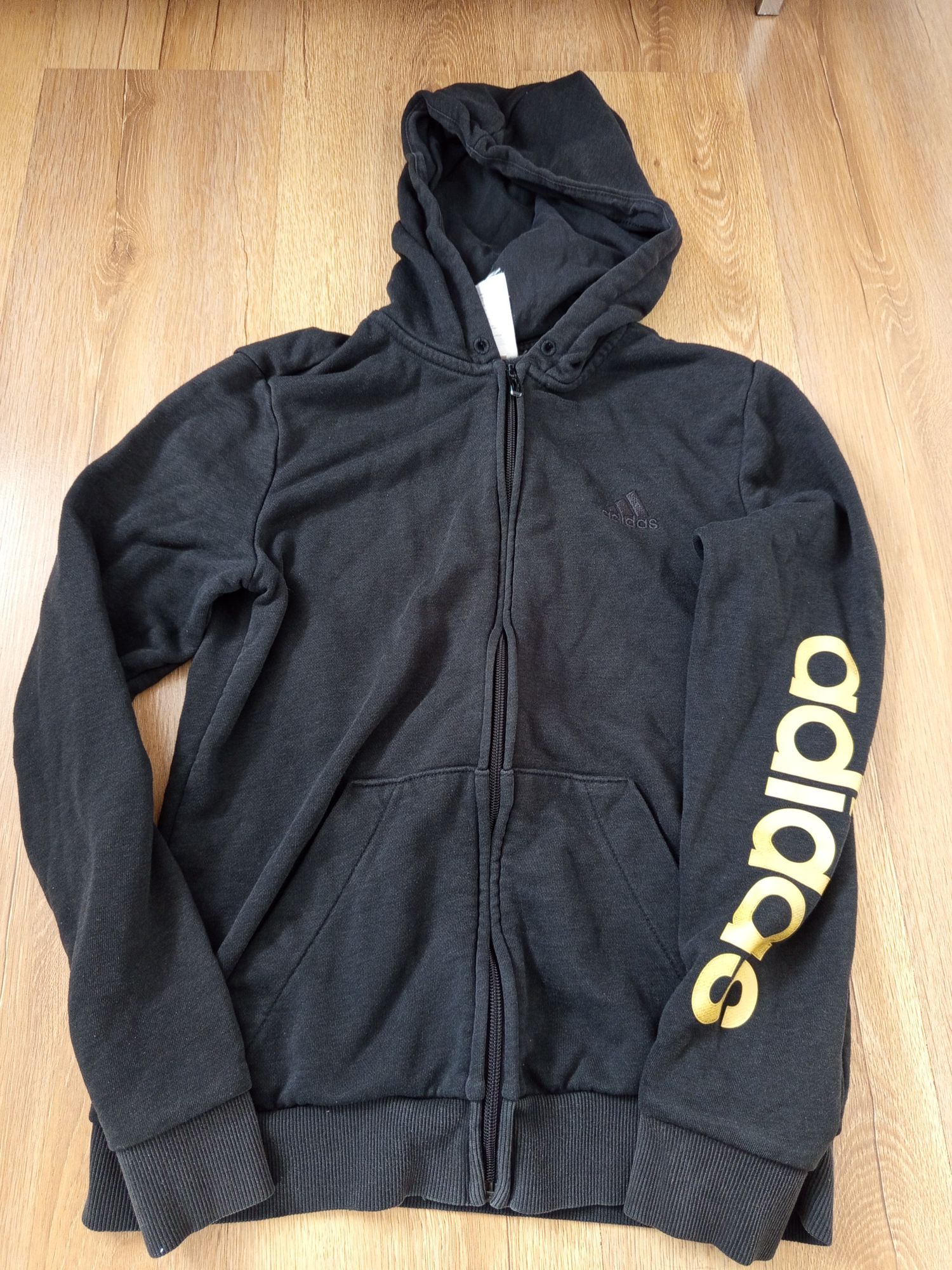 Bluza adidas złoty napis rS