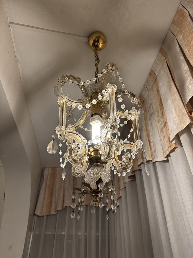 Candeeiro cristal tecto (Pequeno)