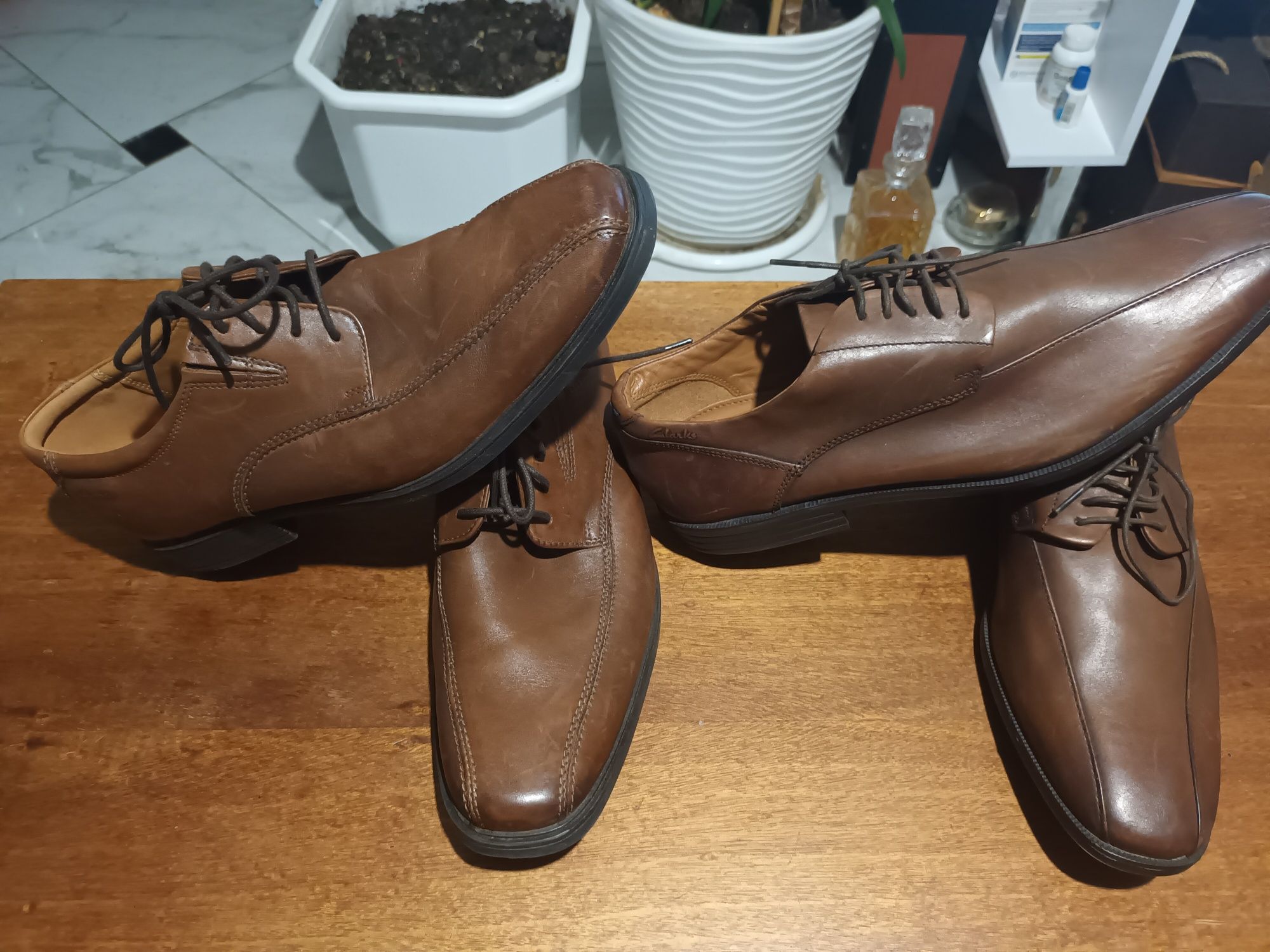 Туфли мужские Clarks кожа, новые, Англия.