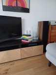 Ikea szafka rtv Besta Hedeviken dąb 180 cm