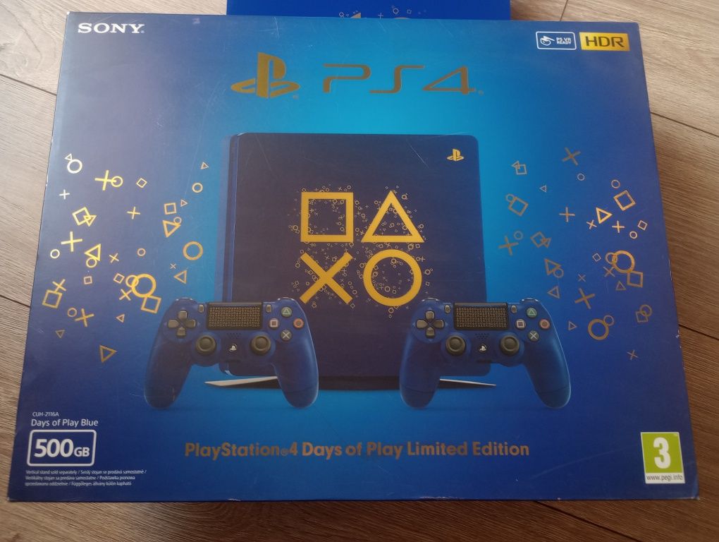 Konsola PS4 PlayStation4 Days of Play Limited Edition / SOFT 11.02