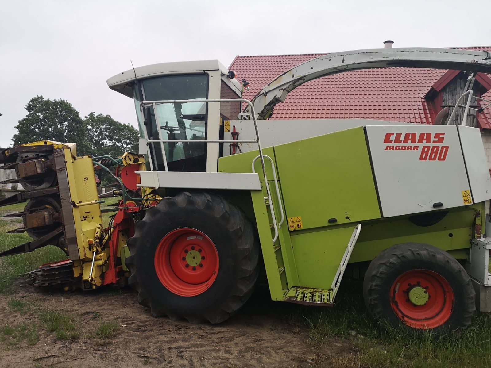 Claas jaguar 880, kemper sprzedam.
