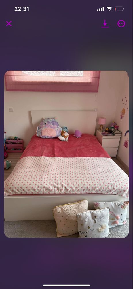 Cama de Casal IKEA