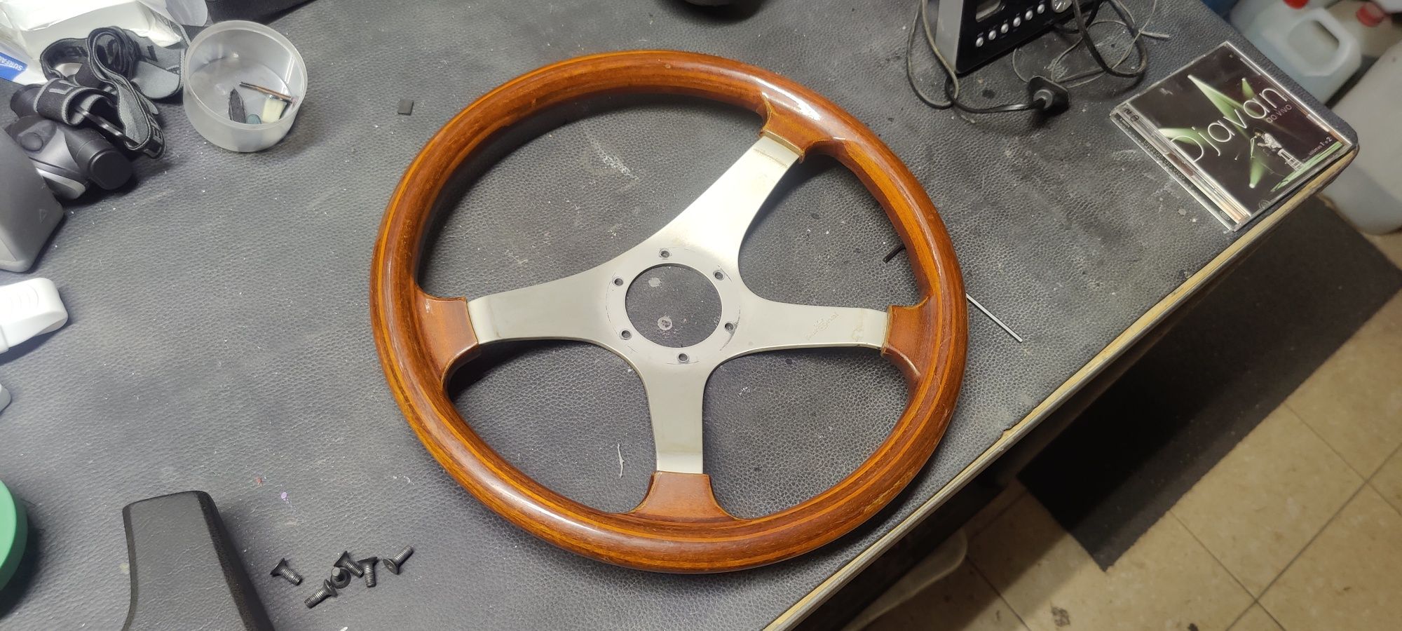 Volante Madeira Personal Fittipaldi
