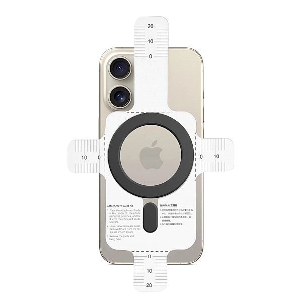 Ring Tech-Protect MMP-100 z MagSafe (2 szt.) - białe - czarne