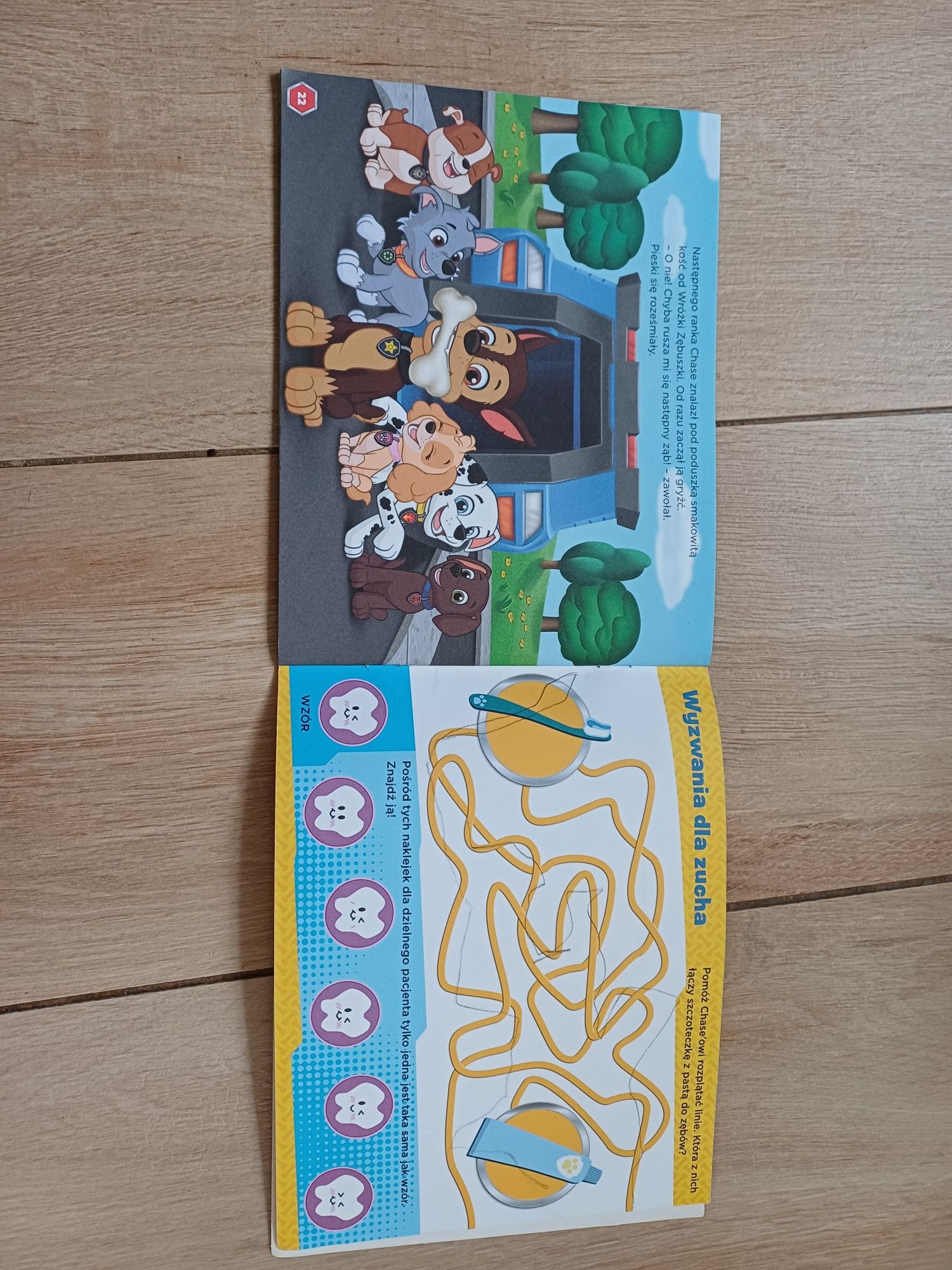 Książka Psi Patrol Dentysta