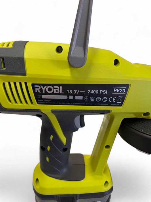 Pistolet malarski Ryobi P620 + Aku 5.0 Ah