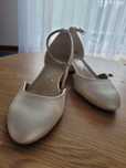 Perłowe czółenka buty ślubne ivory brilu rozmiar 37/ buty ślubne