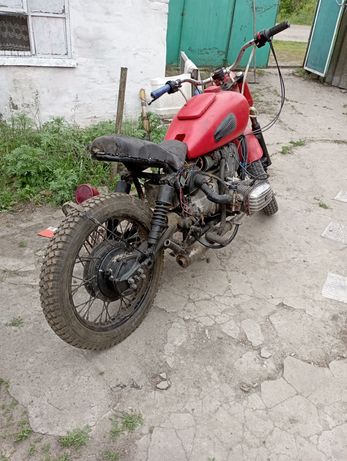 Мотоцикл Днепр+мотор