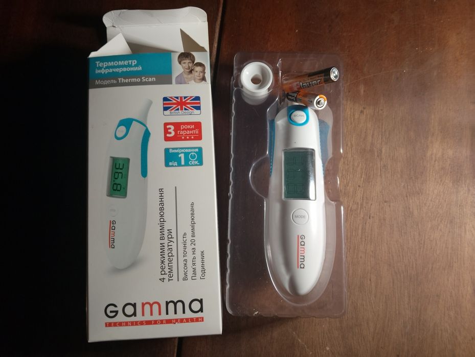 Продам Інфрачервоний термометр Gamma Thermo Scan
