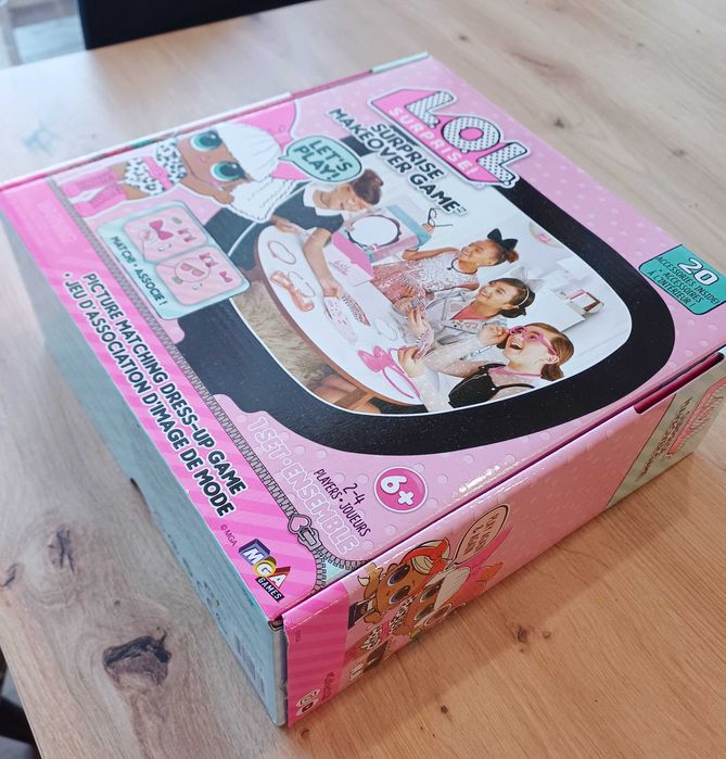 Nowa GRA LOL Surprise Super Makeover przebieranki akcesoria opaski oku