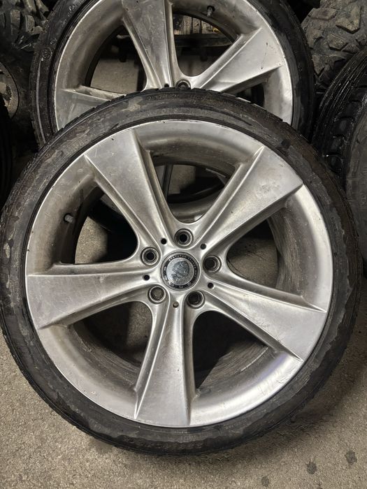Sprzedam felgi wraz z oponami r18 z BMW E46.OPIS!!!