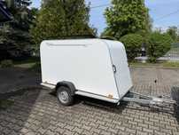 Przyczepa Tomplan Mini Cargo 260 DMC 750 transportu do kampera