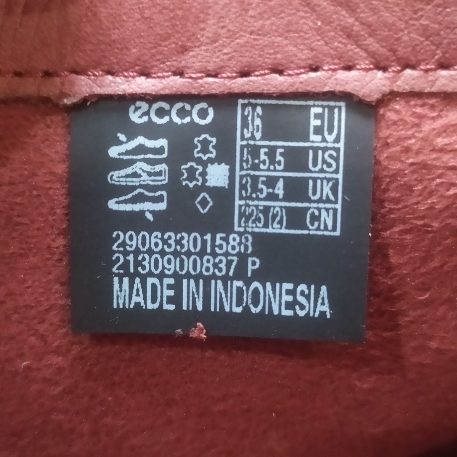 36-40. Черевики Ecco Shape 35 Squared 290633/01588