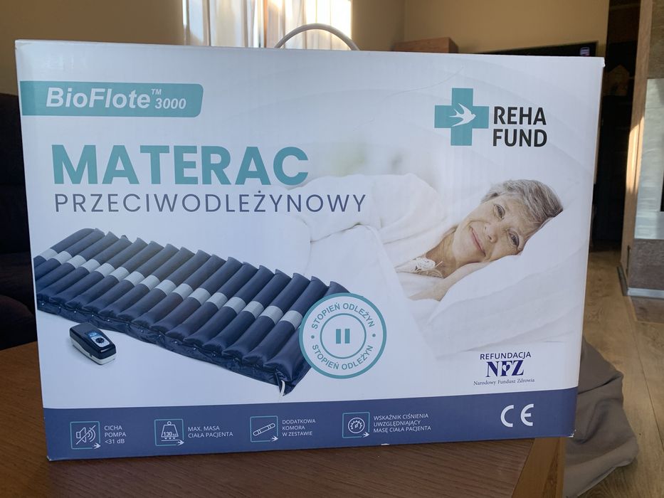 Materac przeciwodleżynowy BioFlote 3000 Reha Fund