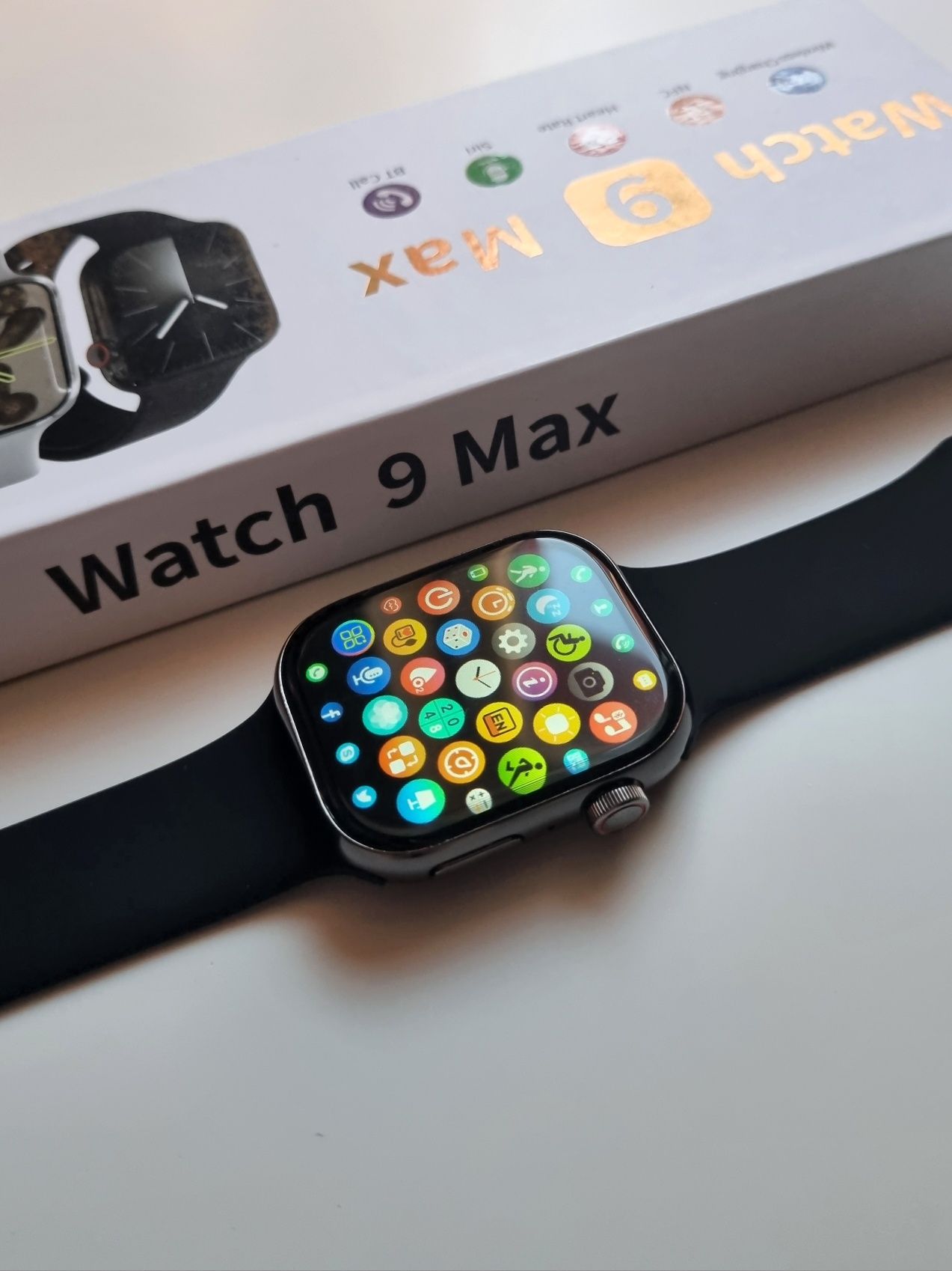 Smartwatch 9MAX czarny