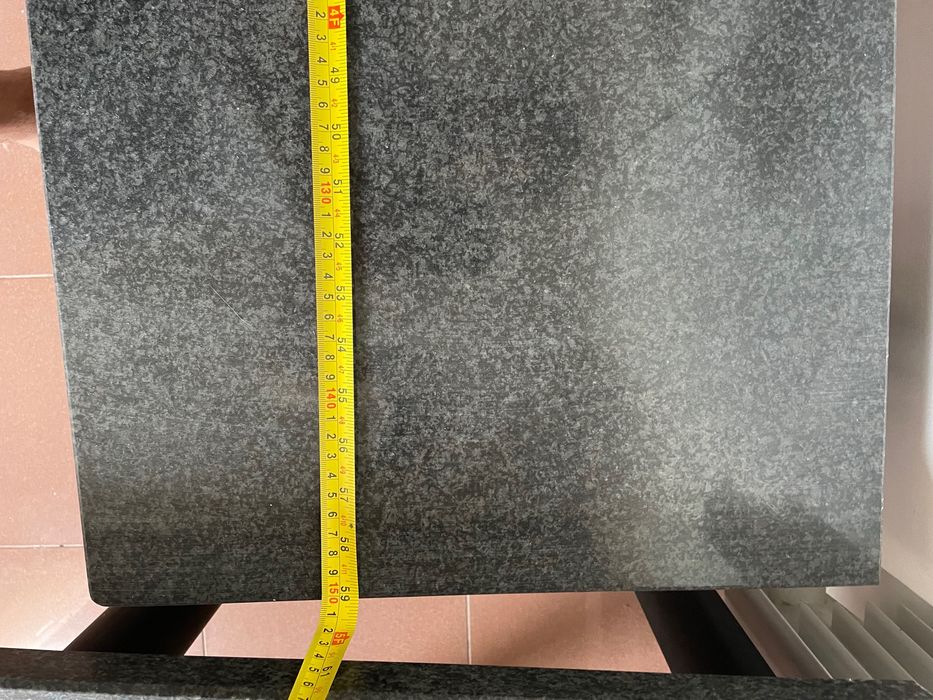 Mesas de apoio sala em granito preto impecáveis