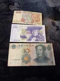 Banknoty zagraniczne