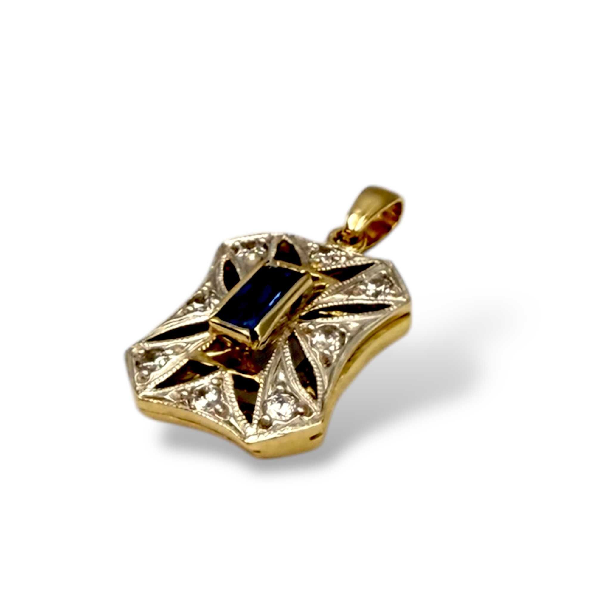 Nieużywana złota zawieszka PR.585 14K