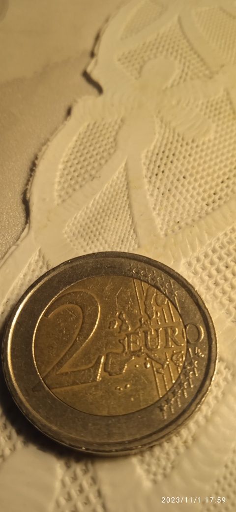 Moneta wizerunek indianin 2euro